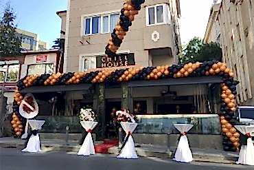 Açılış Organizasyonu Giriş Kemer Balon Süsleme