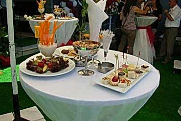 Açılış Organizasyonu Kokteyl Masası ve İkramlar