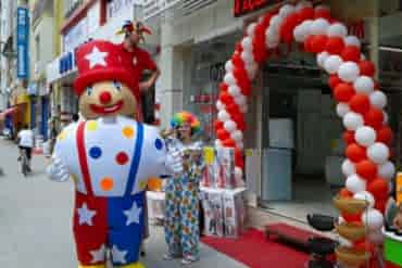 Açılış Organizasyonu Palyaço ve Maskot