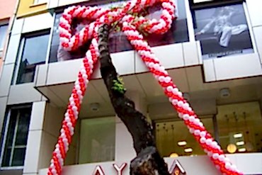 Açılış Organizasyonu Bina Balon Süsleme
