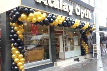 Açılış Organizasyonu Giriş Balon Süsleme