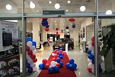 Açılış Organizasyonu Giriş Kemer Balon Süsleme