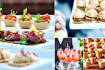 Catering Hizmeti Atıştırmalıklar, Kanepeler