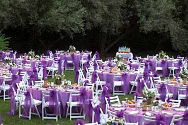 Düğün Organizasyonu Süsleme, Masa Sandalye Süsleme