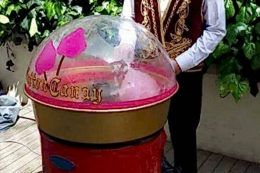 Karnaval Yiyecekler Pamuk Şeker