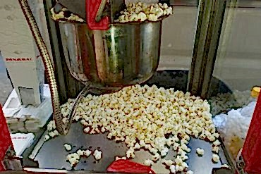 Karnaval Yiyecekler Patlamış Mısır