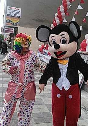 Açılış Organizasyonu Palyaço ve Maskot