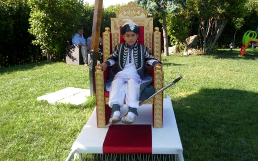 Sünnet Organizasyonu için Sünnet Organizasyonu Sünnet Tahtı Kiralama